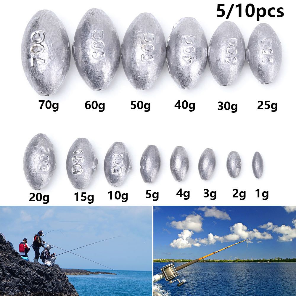 Quality Fishing Equipment - 5/10Pcs High Quality Line Sinkers Weights
