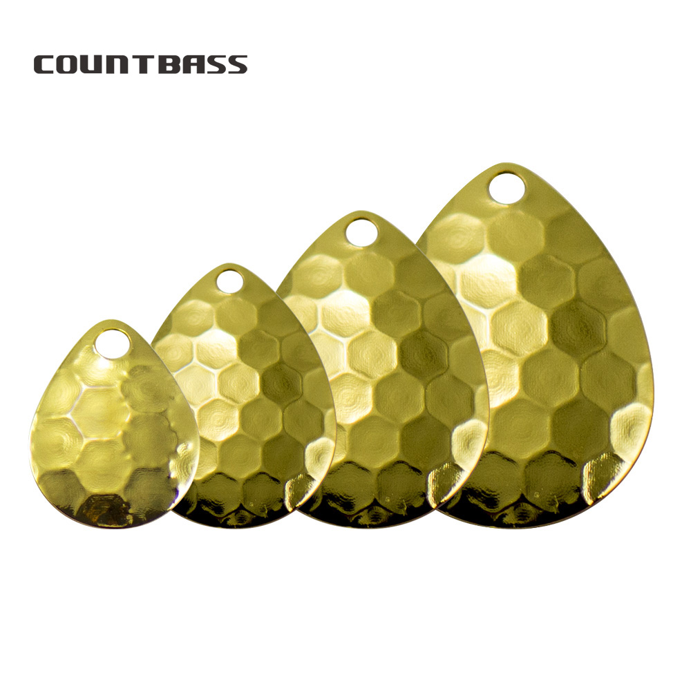 Quality Fishing Equipment - Countbass 50pcs Size 2-5 Gold Plating