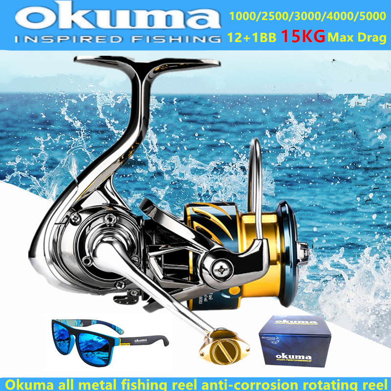 Okuma All Metal Fishing Reel 1 - Fishing Equipment Daiwa 评论和价格