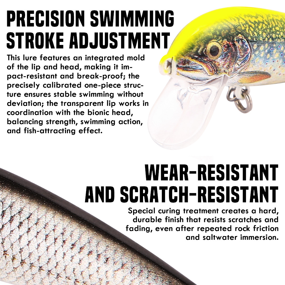 B&U Fishing Lures Sinking Minn - Saltwater Fishing Hook 评论和价格