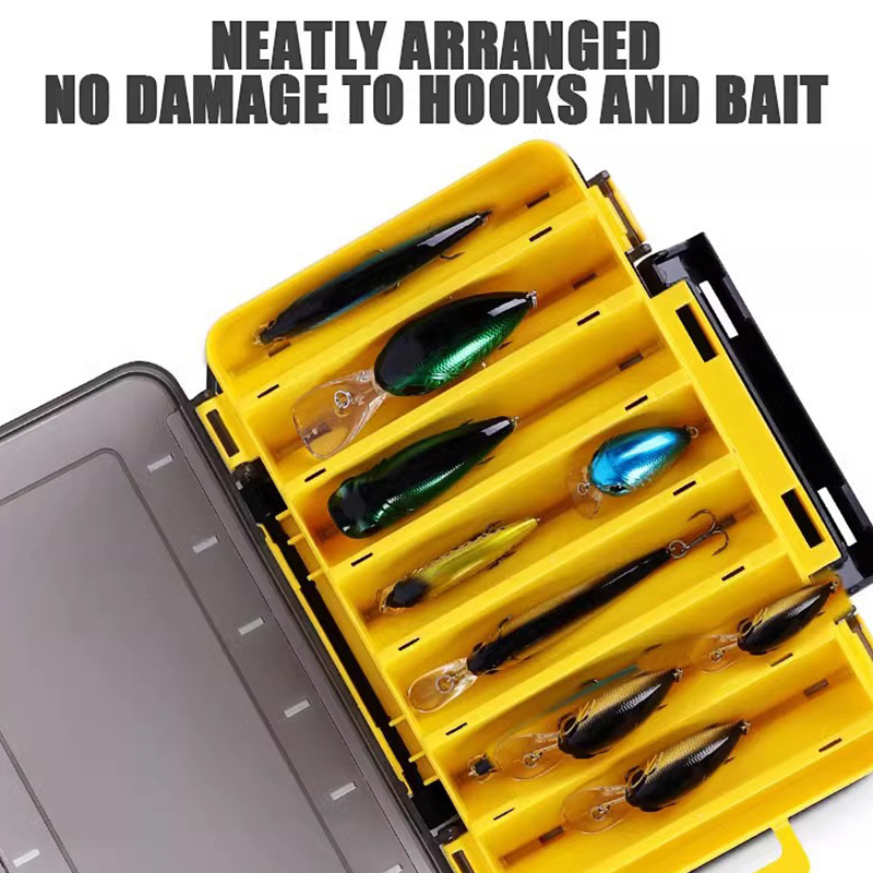 Double Sided Fishing Lure Boxe - Quality Fishing Equipment 评论和价格