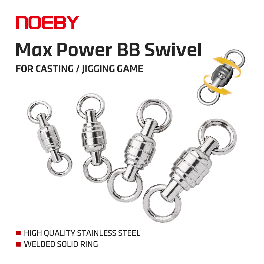 NOEBY Max Power BB Swivel High - Quality Fishing Equipment 评论和价格