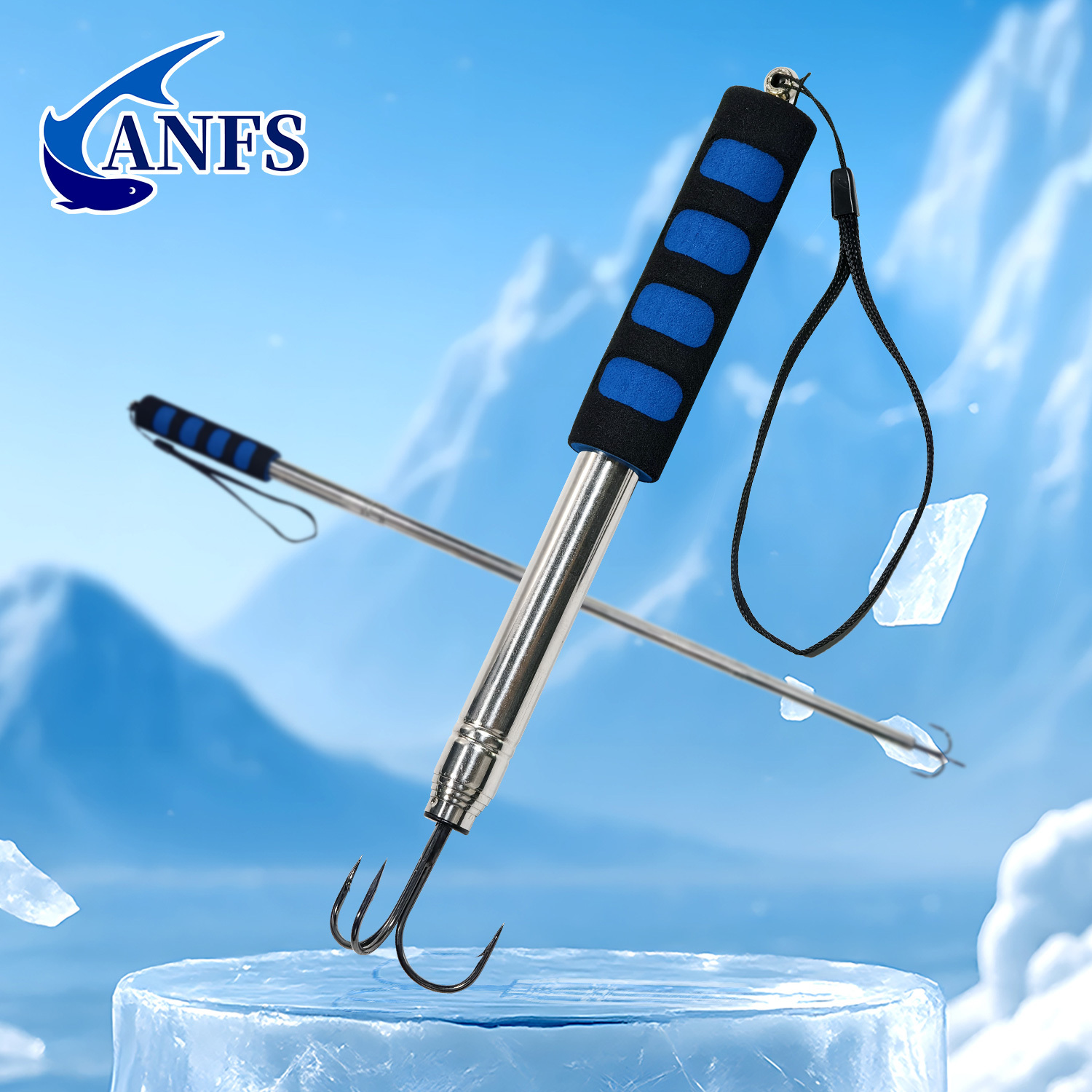 ANFS 1pcTelescopic Fishing Gaf - Saltwater Fishing Hook 评论和价格