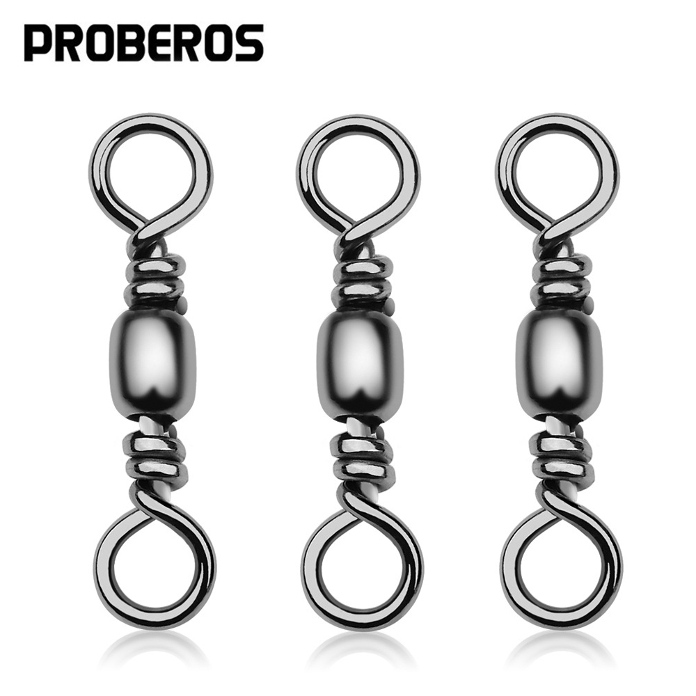 100Pcs Fishing Swivels Connect - Saltwater Fishing Hook 评论和价格