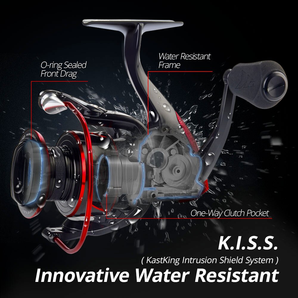 KastKing Sharky III Ball Beari - Fishing Equipment Daiwa 评论和价格