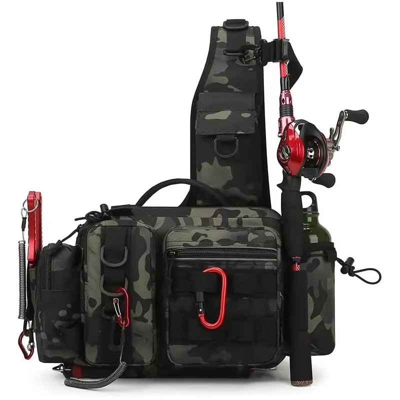 Outdoor Tactical Camping Climb - Fishing Backpack 评论和价格
