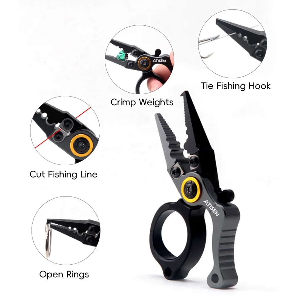 Fishing Pliers Mini Size Outdo - Fishing Equipment Amazon 评论和价格