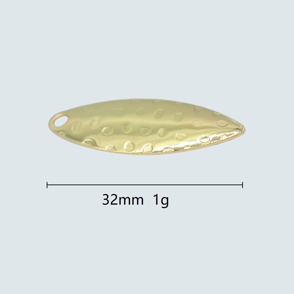 10Pcs/lot Willow Leaf Sequin P - Fishing Equipment Fly 评论和价格
