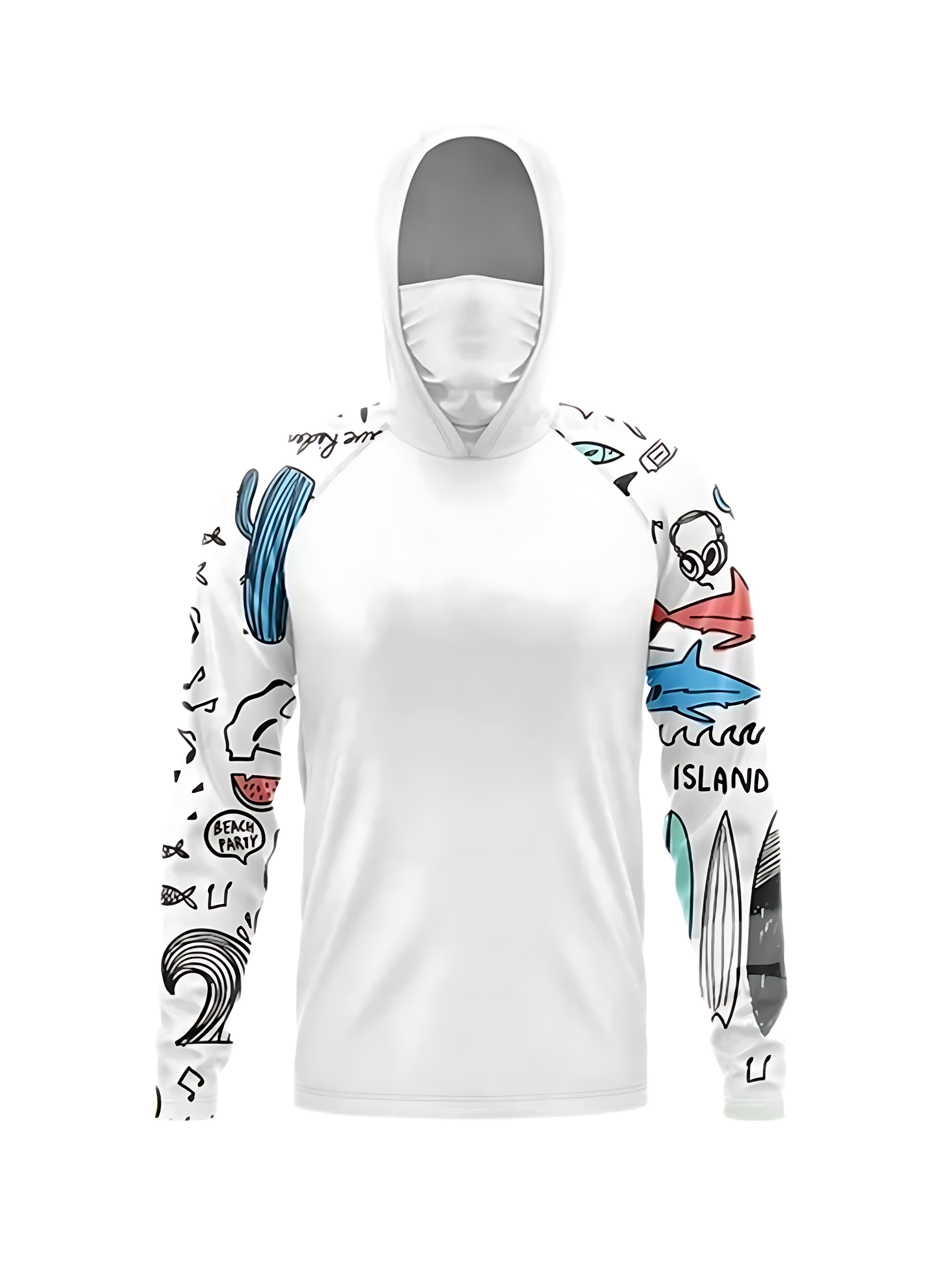 Fishing hooded sweatshirt swim - Fishing Equipment In China 评论和价格