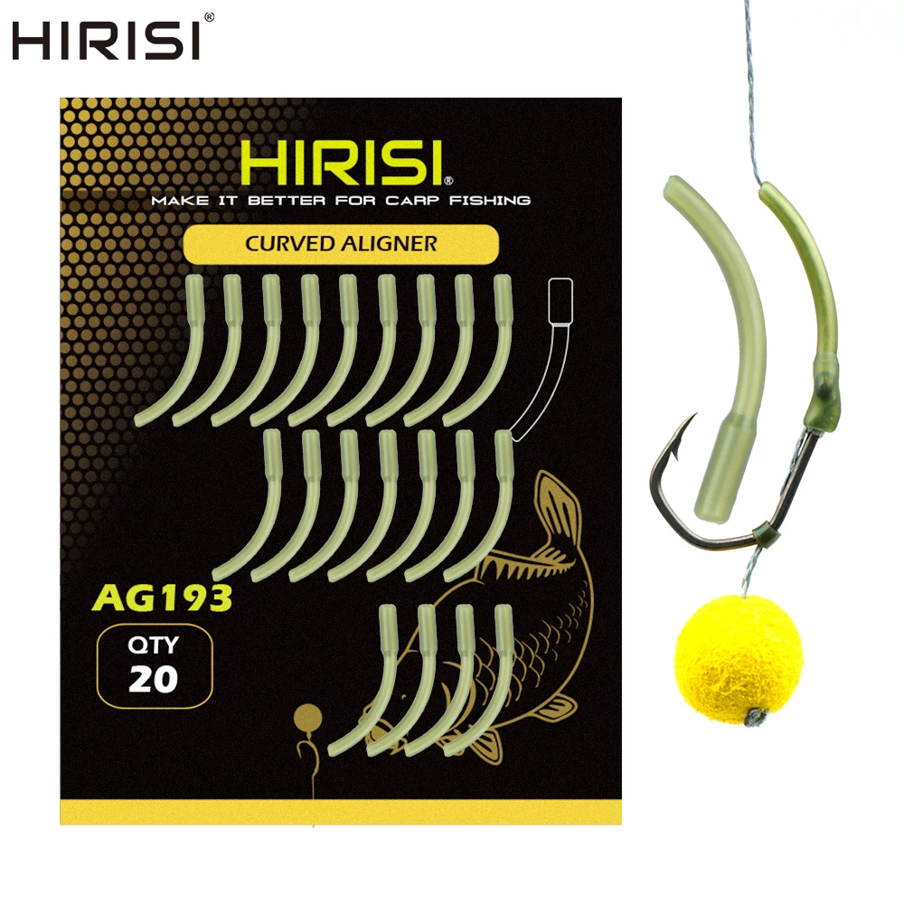Hirisi 20pcs Carp Hook Sleeves - Quality Fishing Equipment 评论和价格