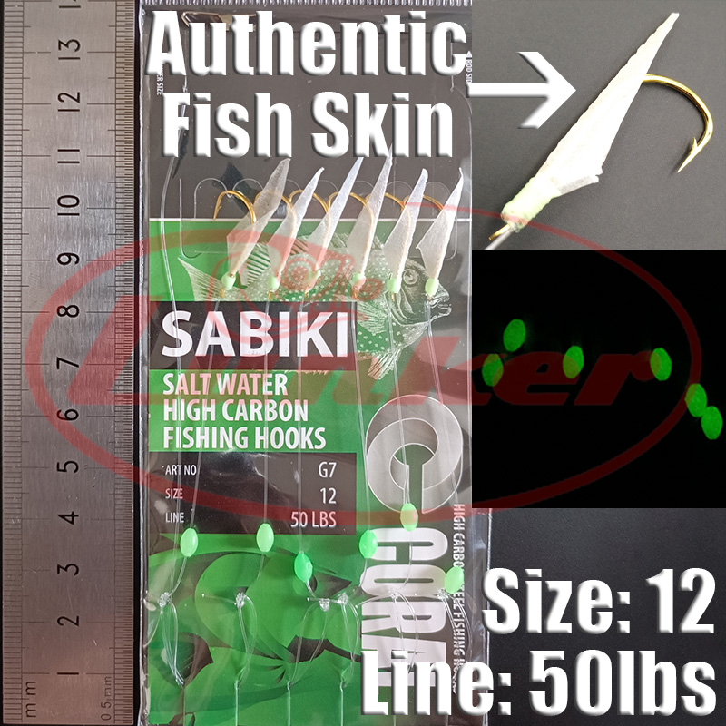 Lunker sabiki rig hooks lumino - Saltwater Fishing Hook 评论和价格