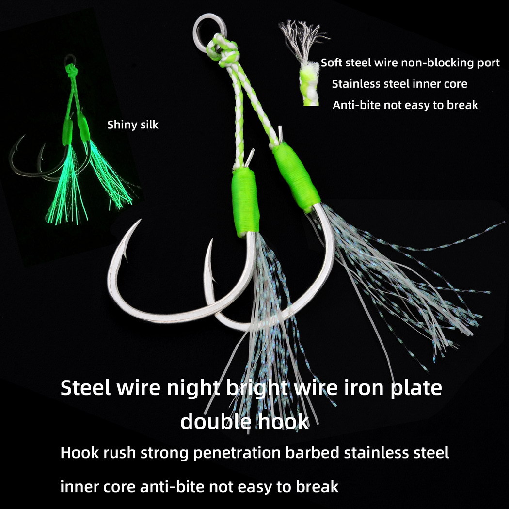 1pcs High quality Metal Night  - Quality Fishing Equipment 评论和价格